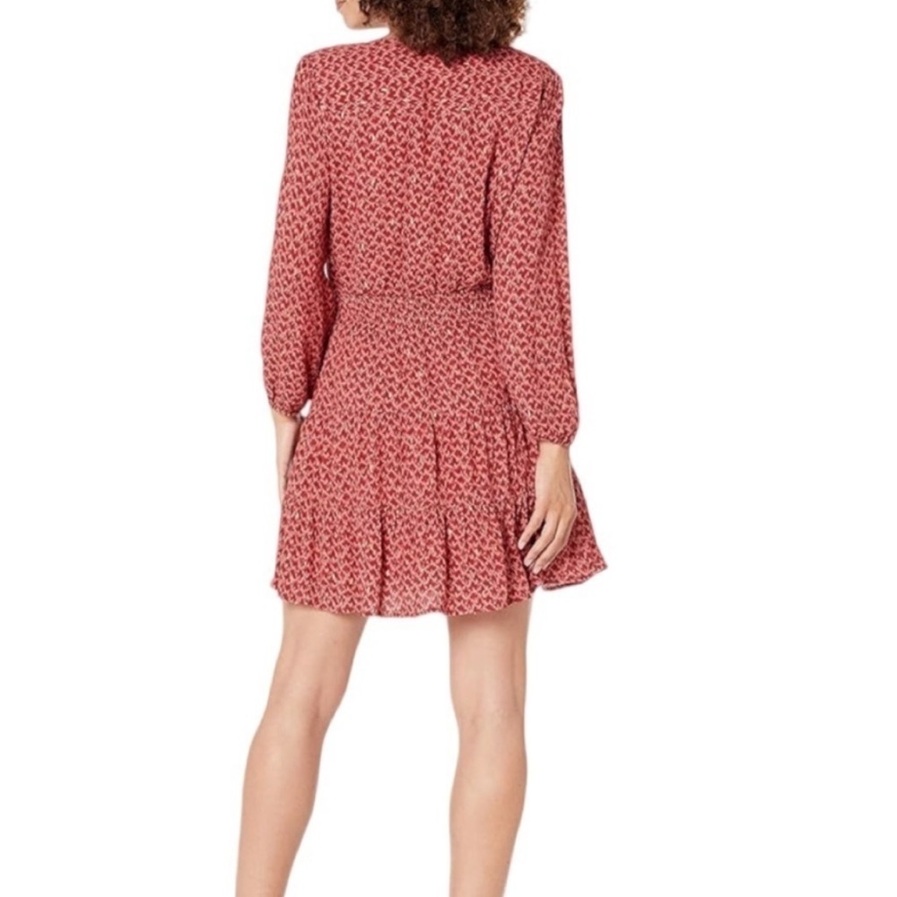 PAIGE Sandee Tie Front Swing Mini Dress - Picture 2 of 8